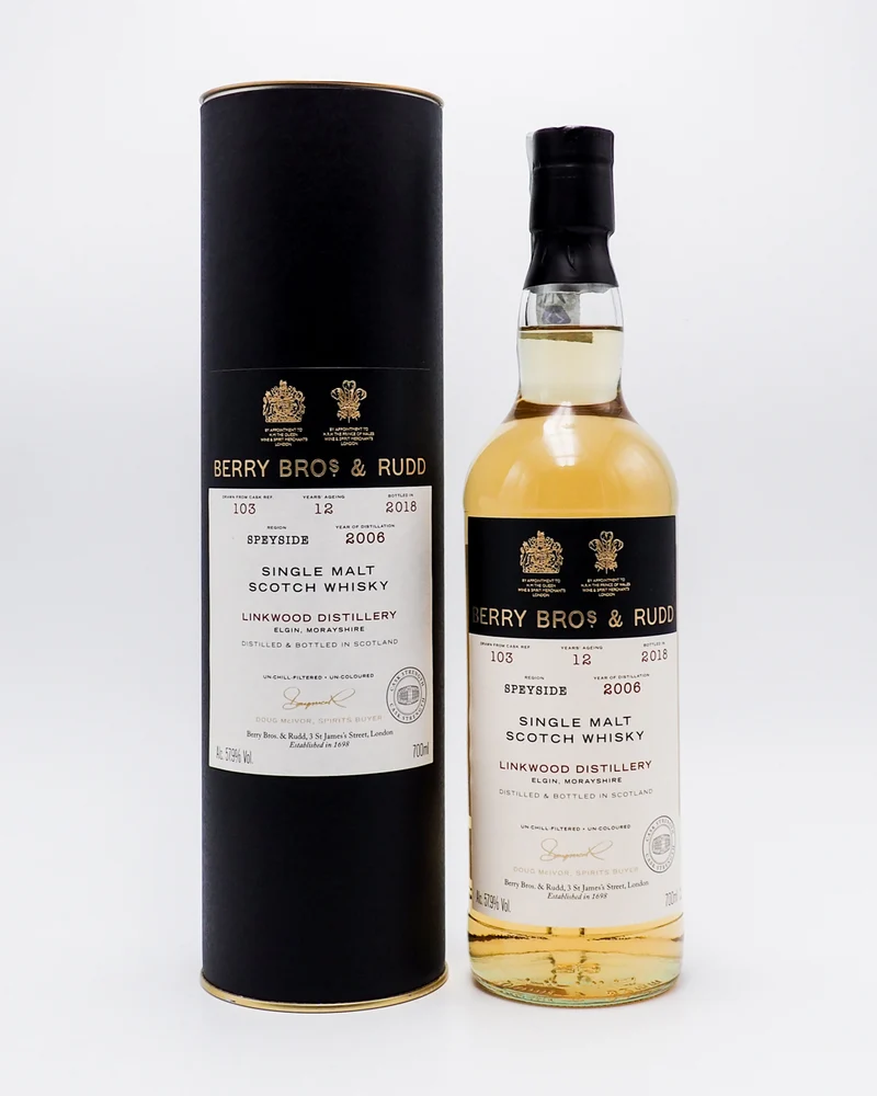 Whisky Linkwood Single Cask 12yo - Berry Bros & Rudd