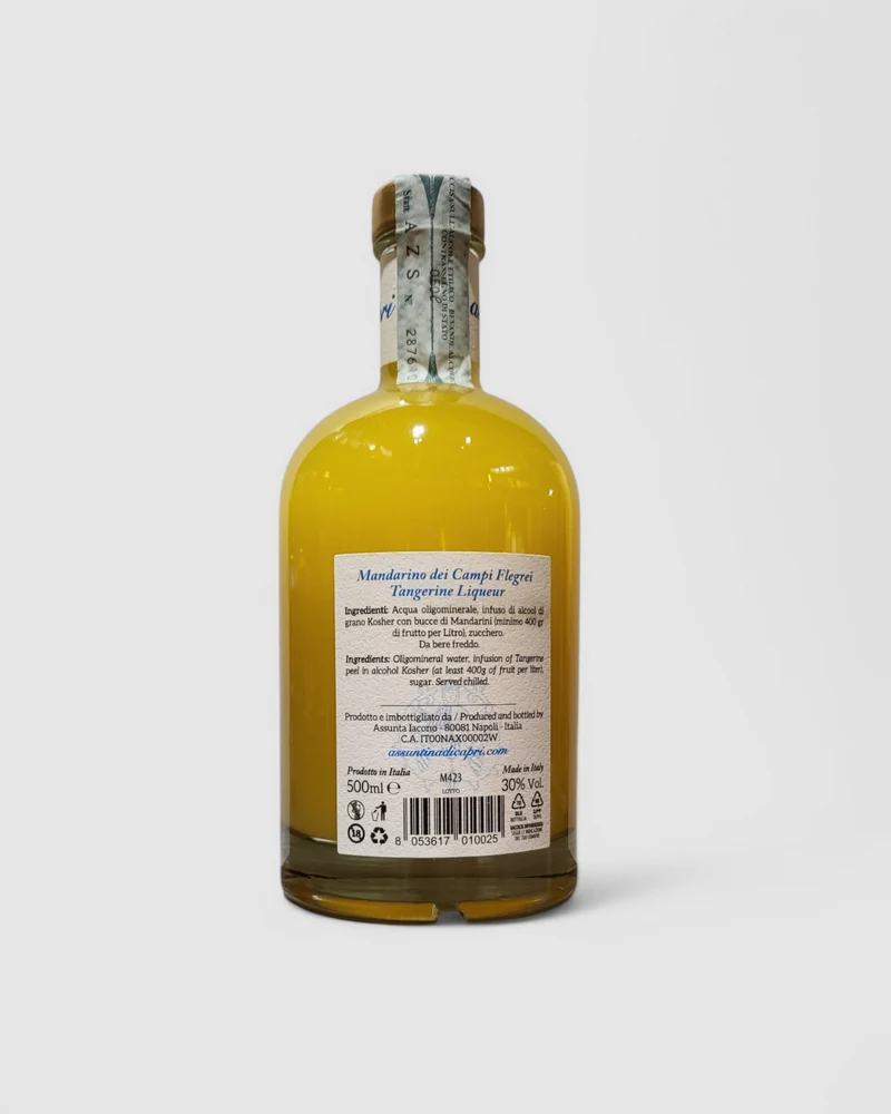 Liquore di Mandarino dei Campi Flegrei - Assuntina di Capri