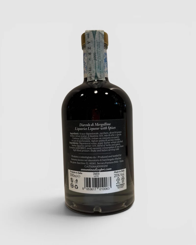 Liquore Diavolo di Mergellina - Assuntina di Capri