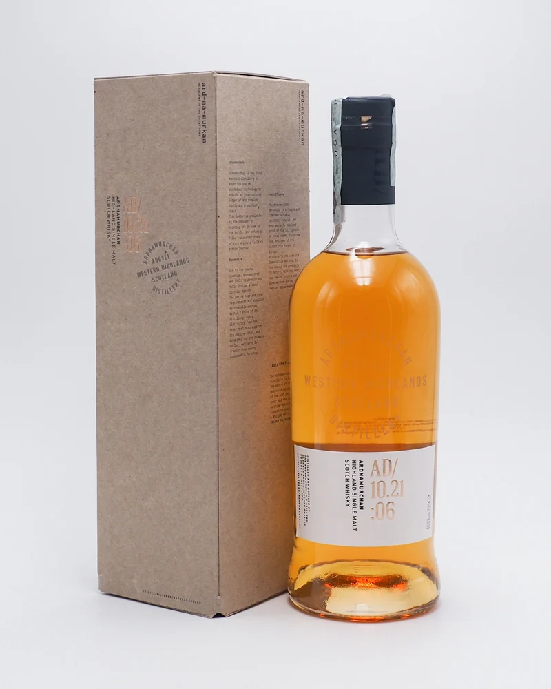 Whisky Ardnamurchan AD 10.21:06 Single Malt