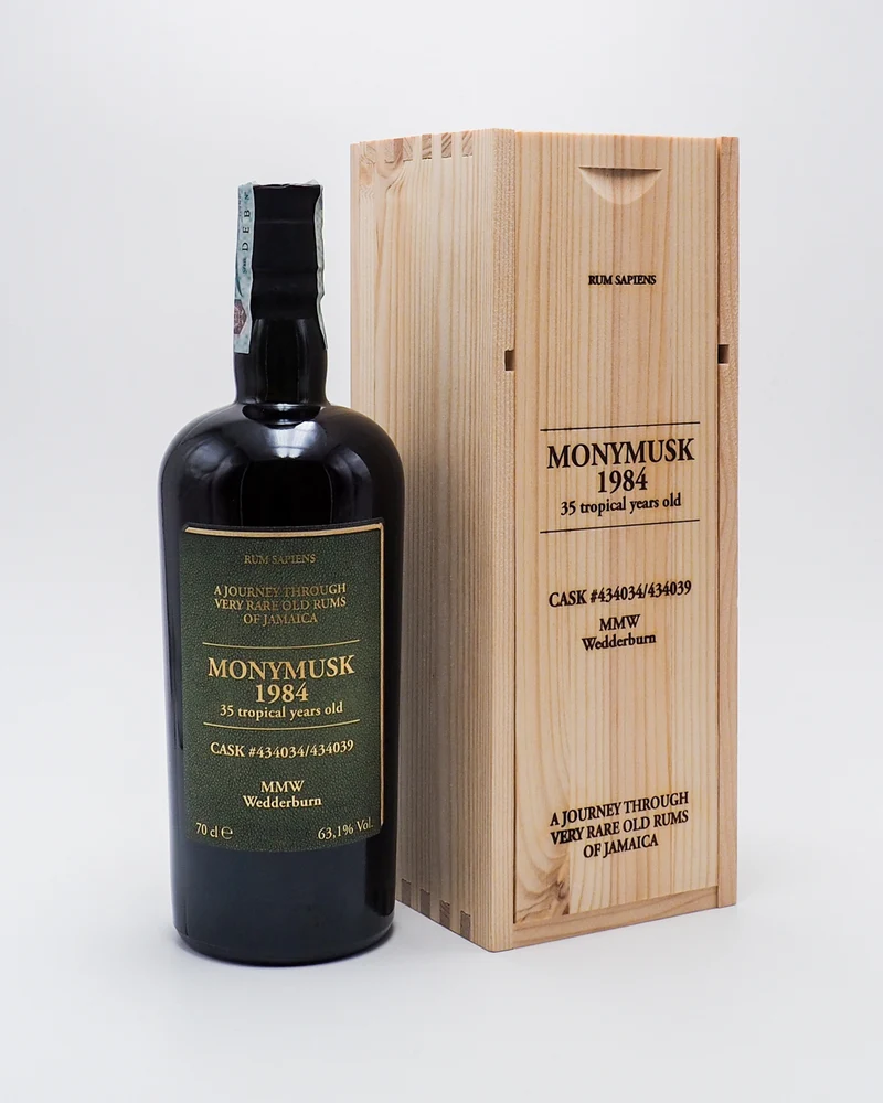 Rum Monymusk MMW Wedderburn 1984 "Sapiens" 35yo Tropical