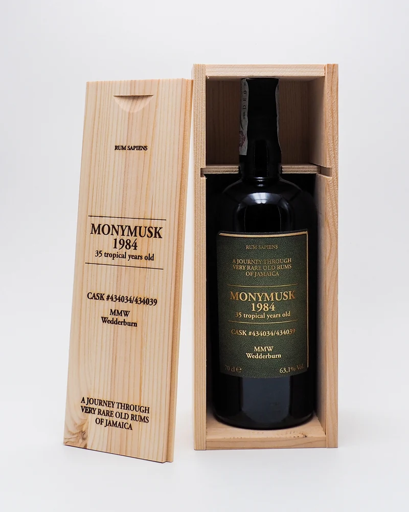 Rum Monymusk MMW Wedderburn 1984 "Sapiens" 35yo Tropical