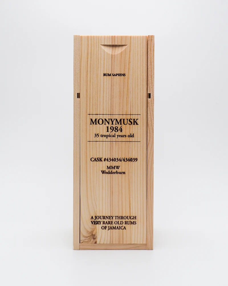 Rum Monymusk MMW Wedderburn 1984 "Sapiens" 35yo Tropical