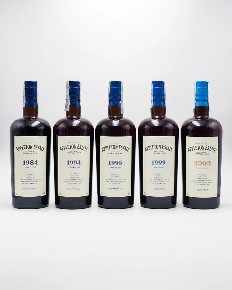 Rum Appleton Estate Hearts Set 5 bottiglie con scatola
