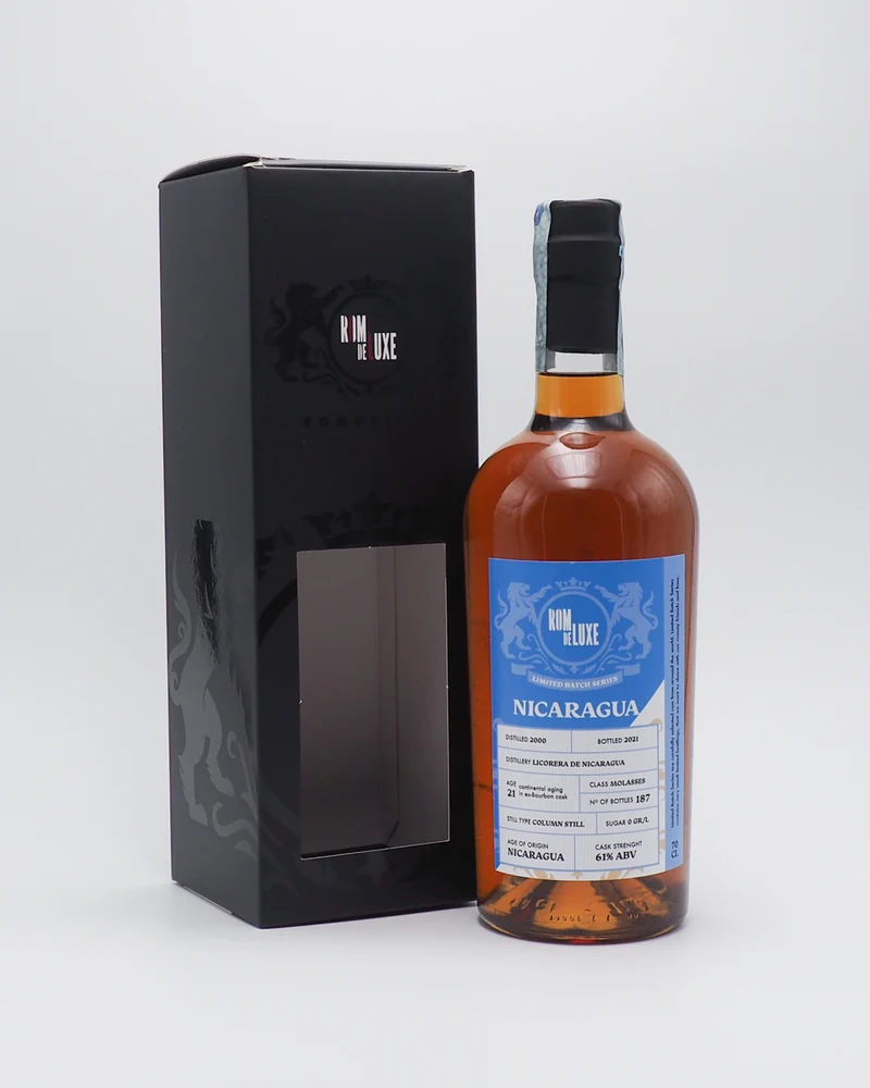Rum Nicaragua 21 limited Batch Series - Rom Deluxe
