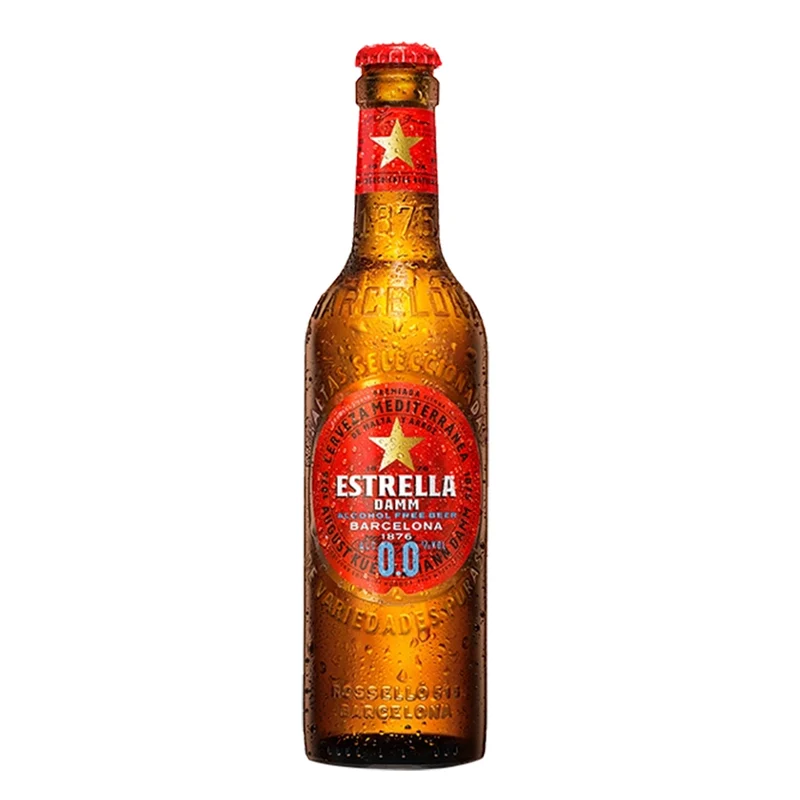 Estrella Damm 0.0 - Birra analcolica stile Lager