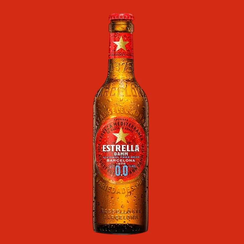 Estrella Damm 0.0 - Birra analcolica stile Lager