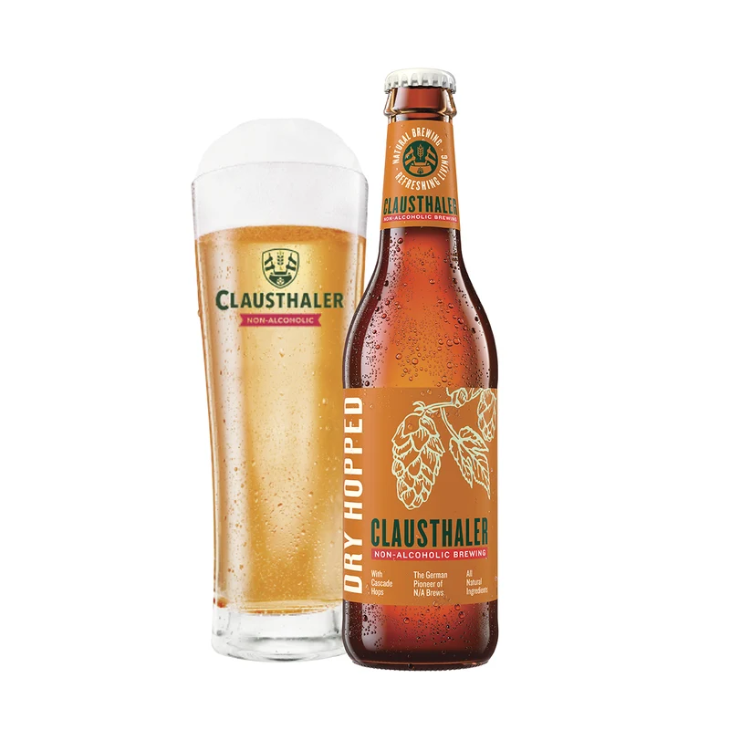 Clausthaler Dry Hopped <0,5% - Birra analcolica non filtrata