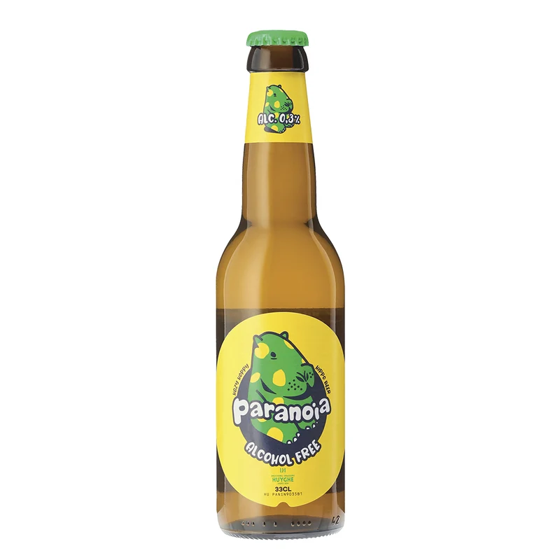 Huyghe Paranoia IPA 0,3% - Birra analcolica belga
