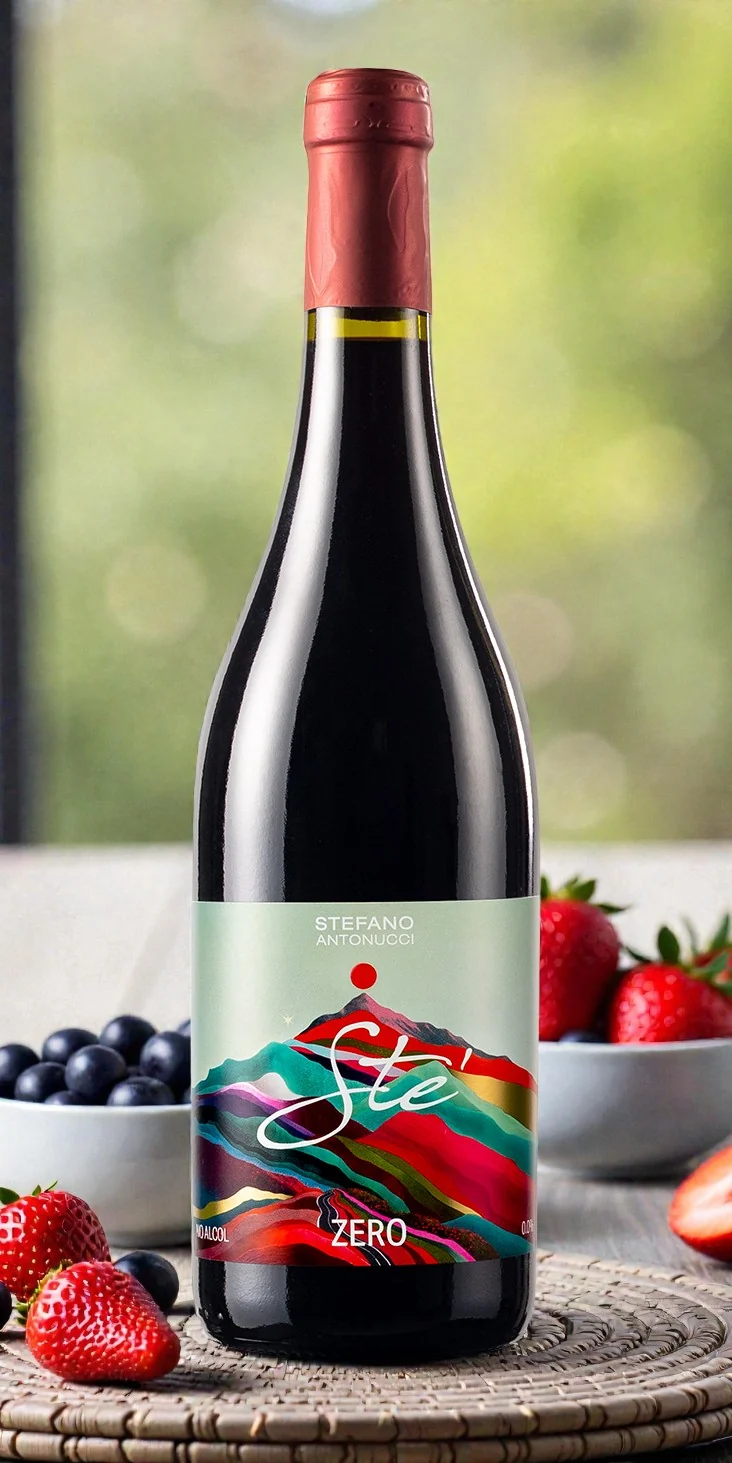 Ste' Rosso Zero - Analcolico da vino dealcolato