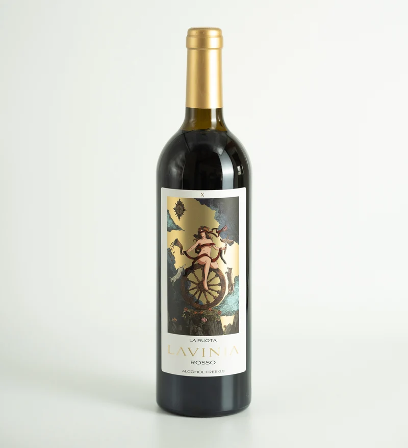 Lavinia la Ruota Rosso - Analcolico da vino dealcolato