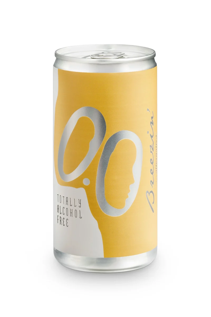 Breezin' Bollicine Bianco - Spumante analcolico in lattina