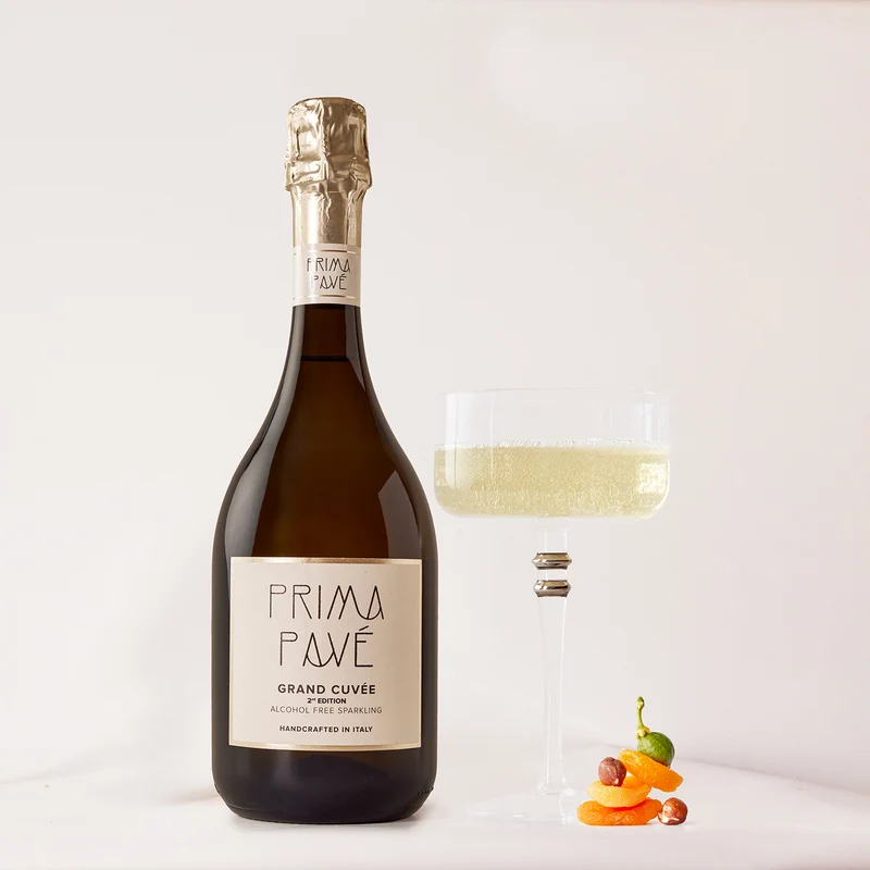 Prima Pavé Grand Cuvée - Spumante analcolico da vino dealcolato