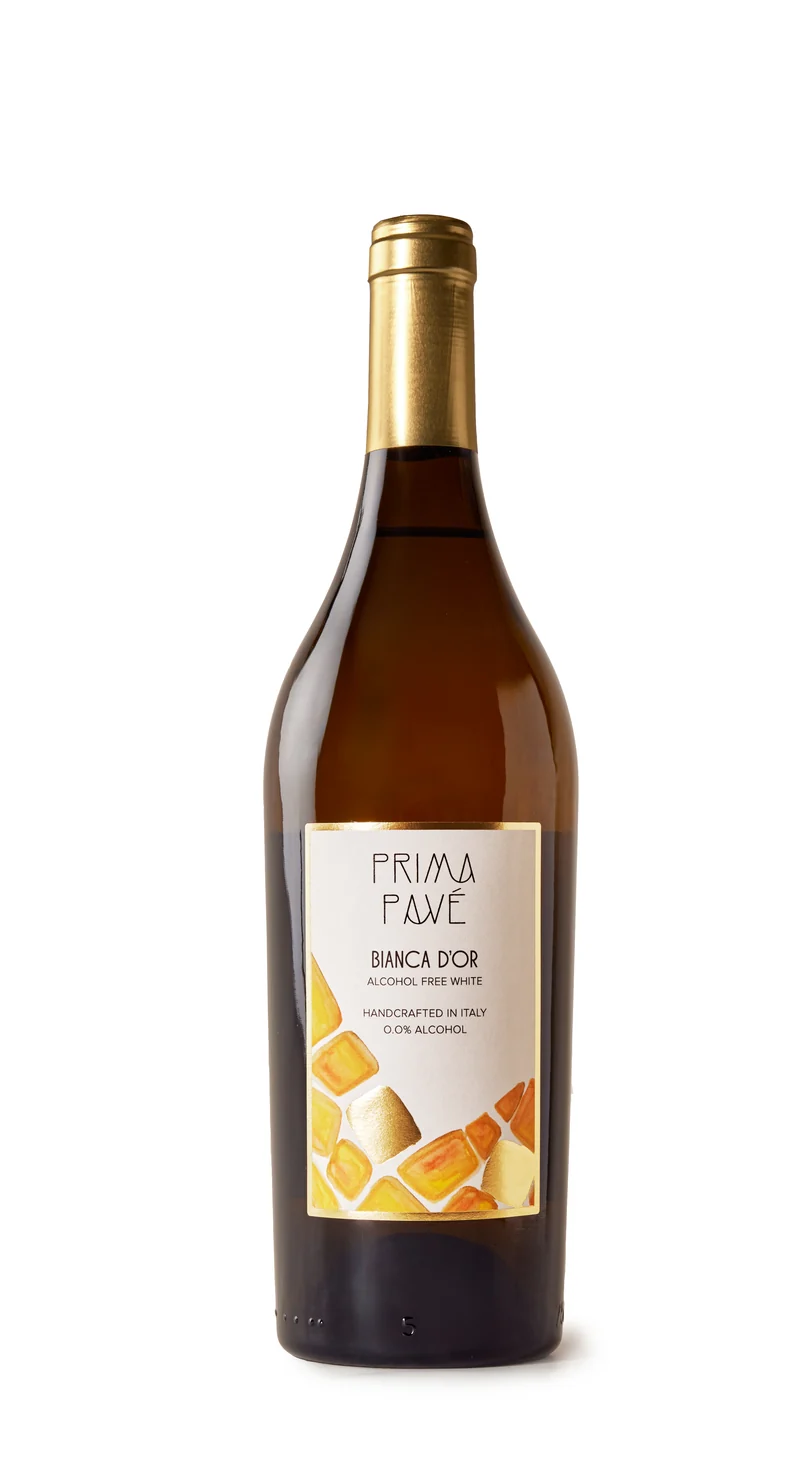 Prima Pavé Bianca D'Or - Analcolico da vino dealcolato
