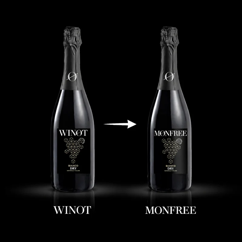 MONFREE bianco dry 0.0 - Spumante analcolico da vino dealcolato
