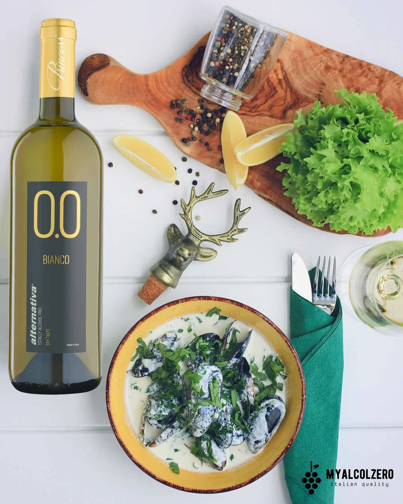 Alternativa 0.0 Bianco Dry Taste - Analcolico da vino dealcolato