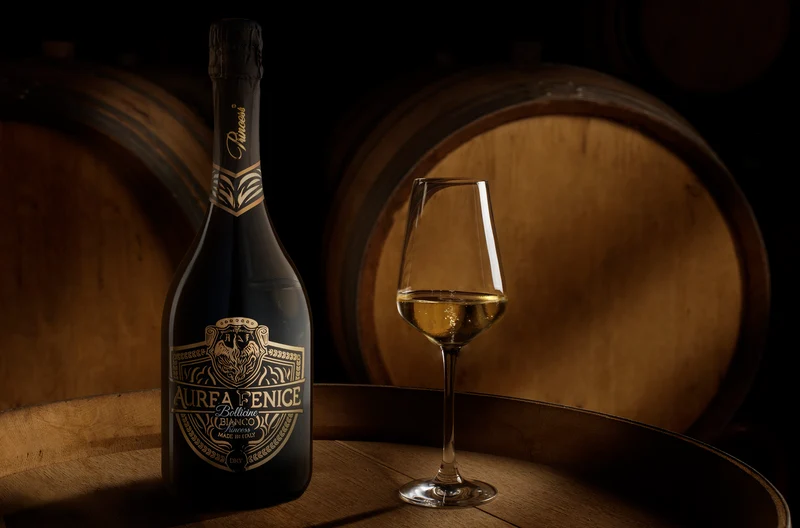 Aurea Fenice Bianco Dry - Spumante analcolico da vino dealcolato