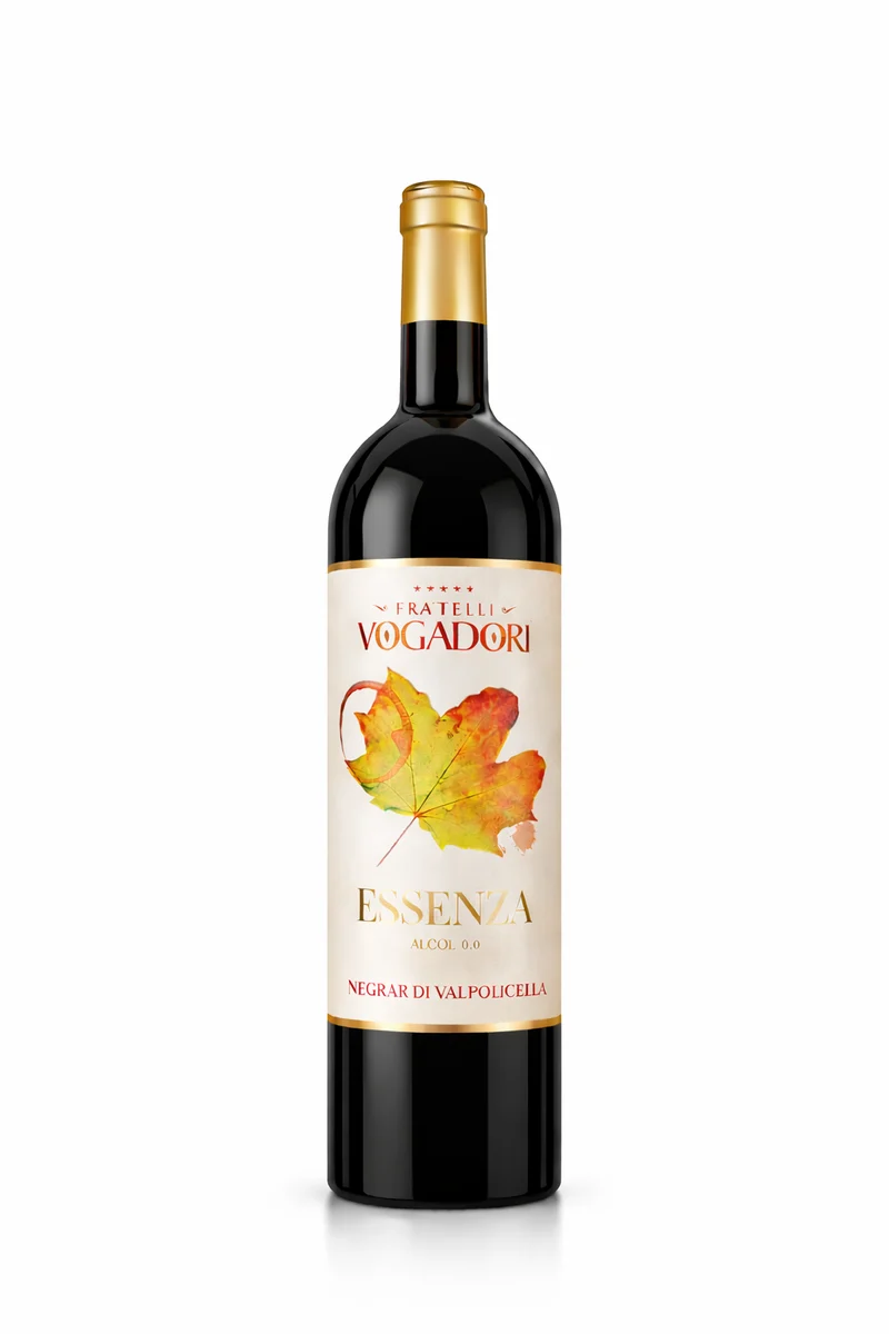 Vogadori Essenza Rosso 0.0 - Analcolico da vino dealcolato