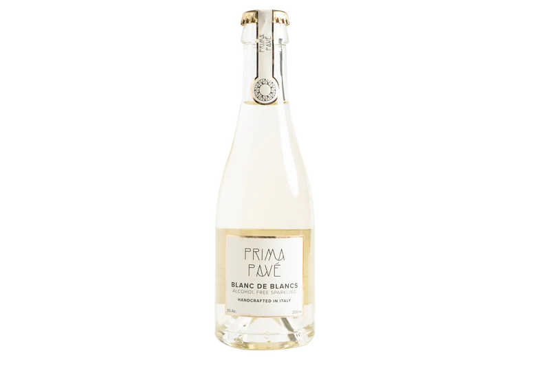 Prima Pavé Blanc de Blancs - Spumante analcolico da vino dealcolato