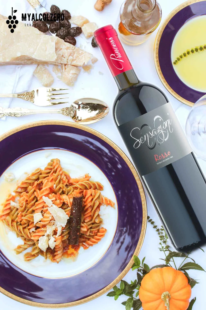 Sensazioni 0.0 Rosso Dry Taste - Analcolico da vino dealcolato