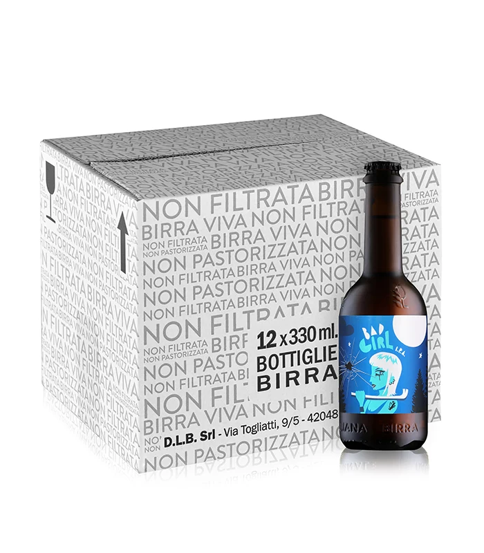 BAD GIRL - I.P.A. - box 12 bottiglie 0.33L.