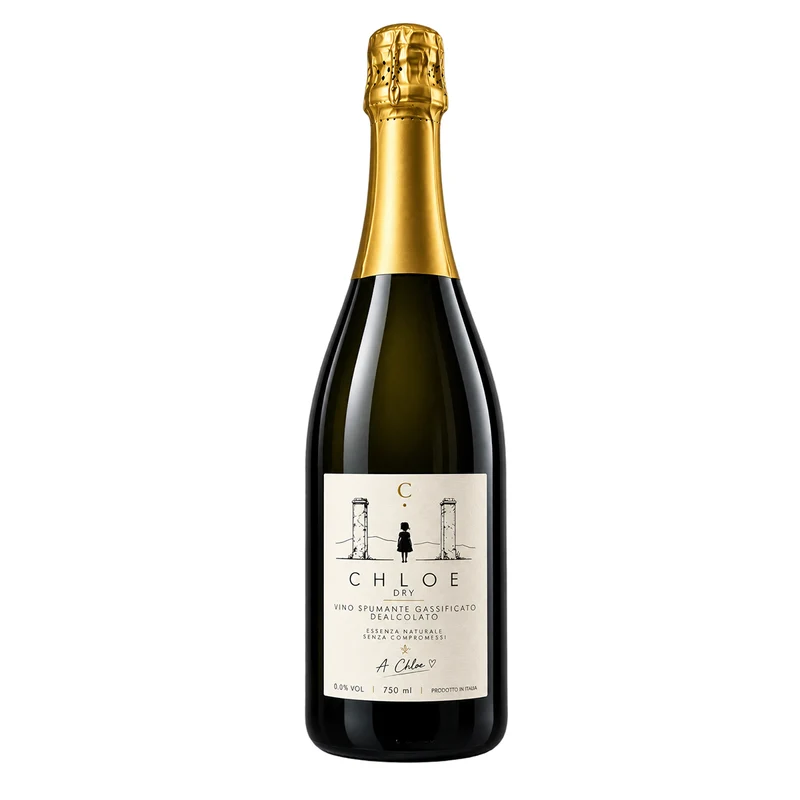Chloe bianco dry - Spumante analcolico da vino dealcolato