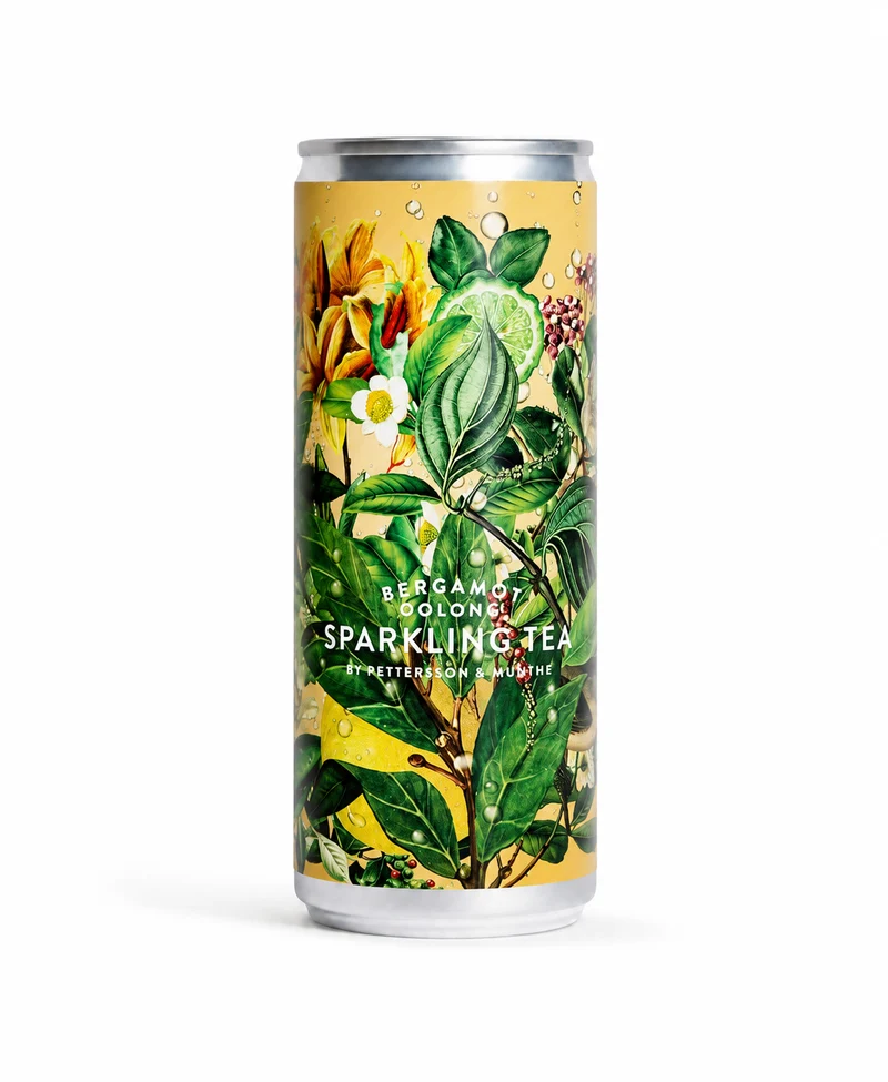 Bergamot Oolong Sparkling Tea Pettersson & Munthe | Tè Frizzante