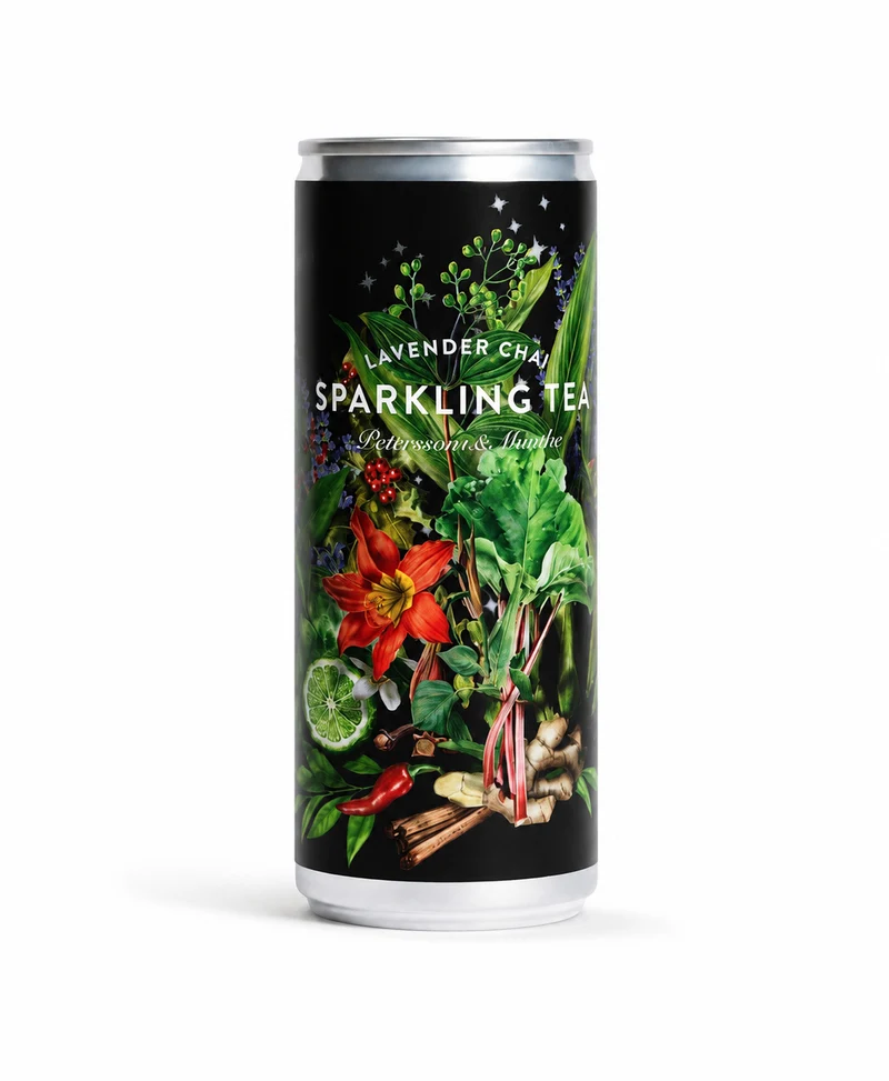 Lavender Chai Sparkling Tea Pettersson & Munthe | Tè Frizzante