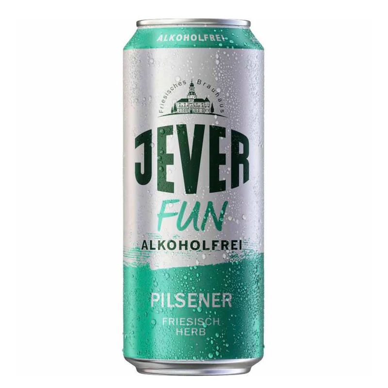 Jever Fun 0% Lattina 50cl - Birra analcolica stile Pils