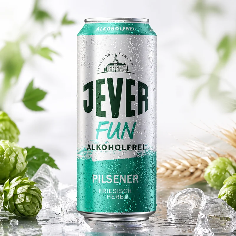 Jever Fun 0% Lattina 50cl - Birra analcolica stile Pils