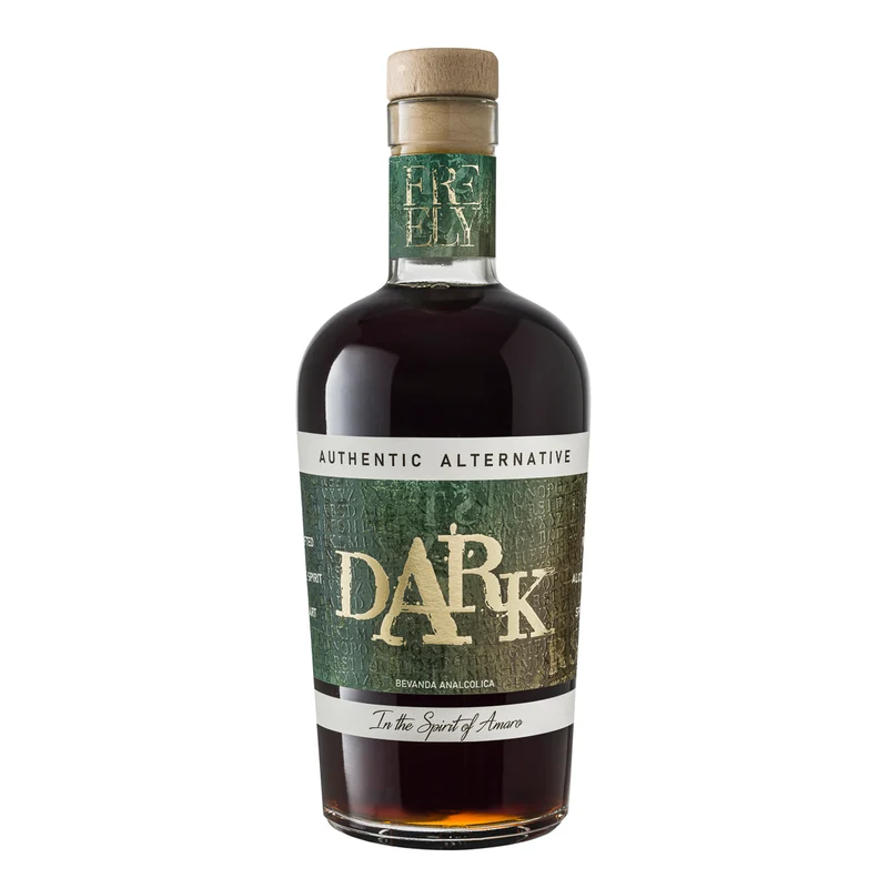 Freely Dark 0% - Amaro analcolico Italiano