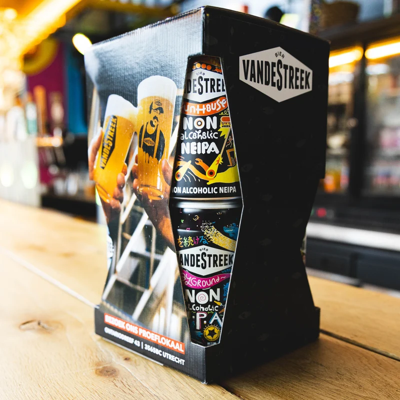Coffret vandeStreek 6 x 33 cl + 1 verre