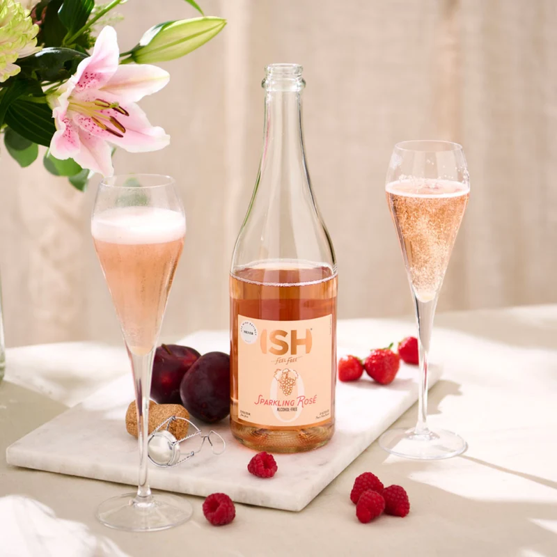 Effervescent rosé - ISH Spirits