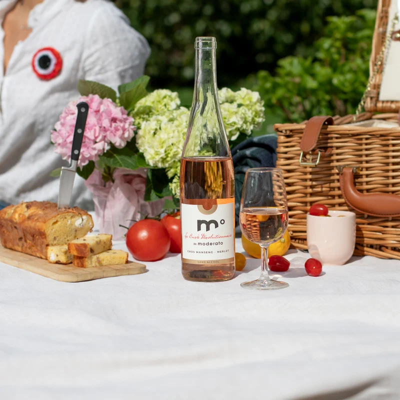 Le Rosé - Cuvée Révolutionnaire - Merlot et Gros Manseng - Moderato