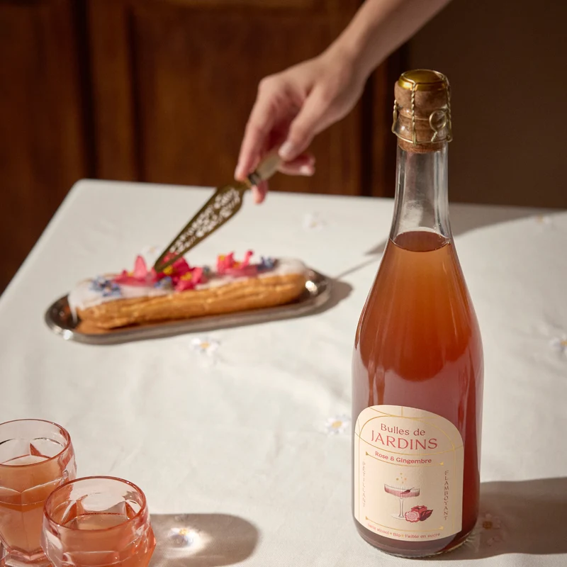 Bulles de Rose et Gingembre - Jardins