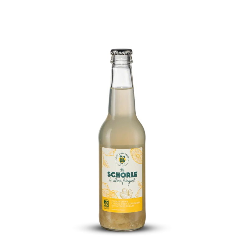 Le Schorle Citron Gingembre Fringant - Les filles de l'Ouest