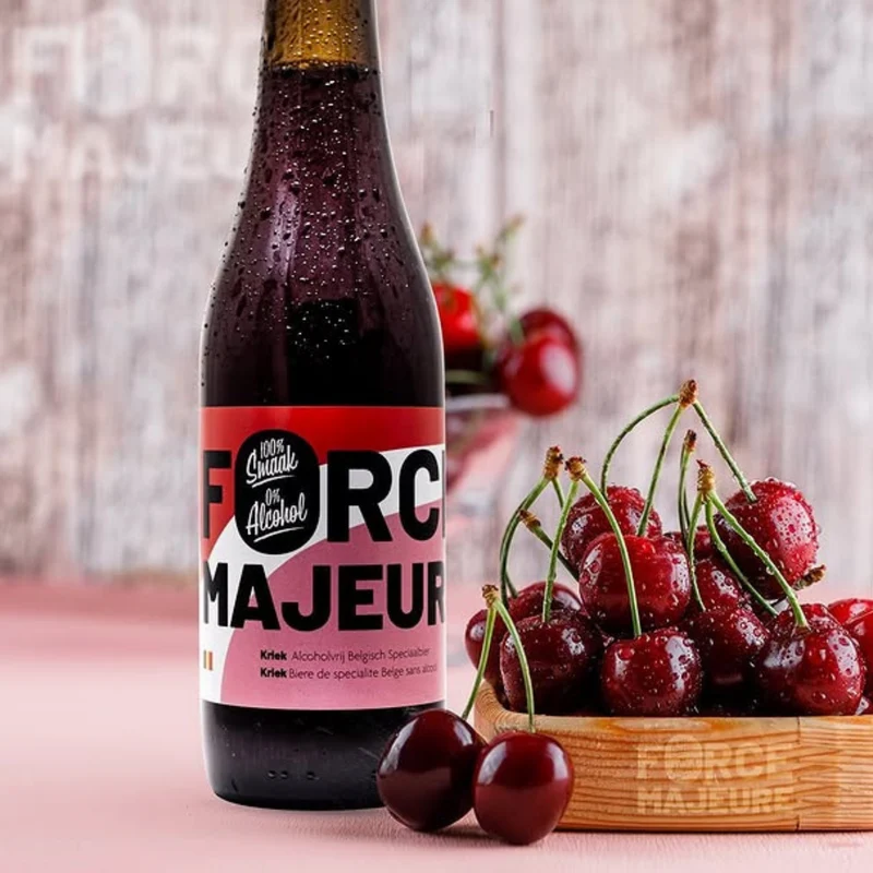 Kriek 0,4% 33 cl - Force Majeure