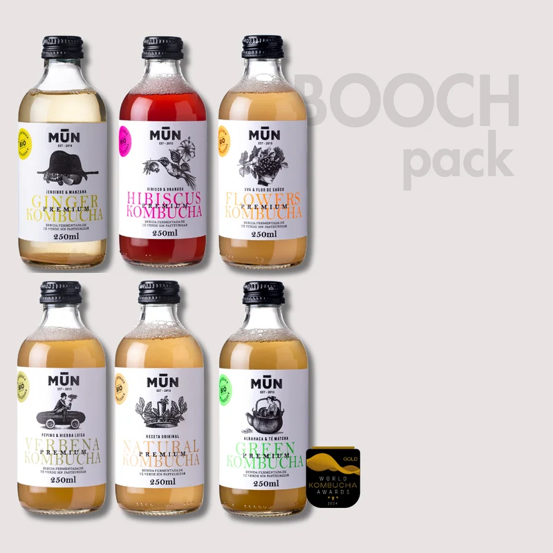 BOOCH PACK | 12 botellas 250 ml
