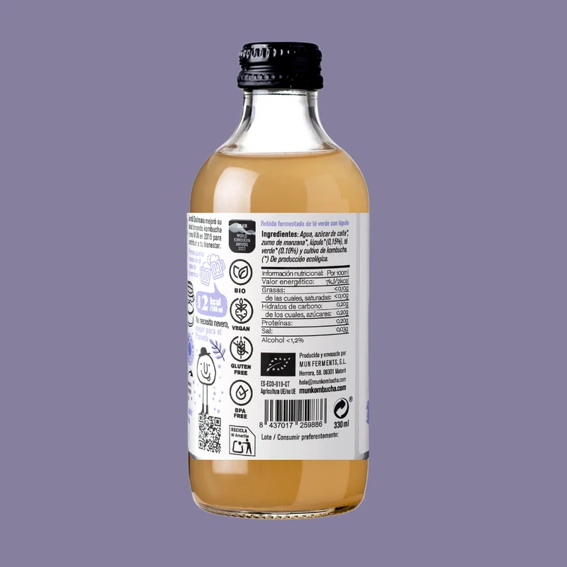 NOT-BIRRA KOMBUCHA| 12 botellas 250 ml