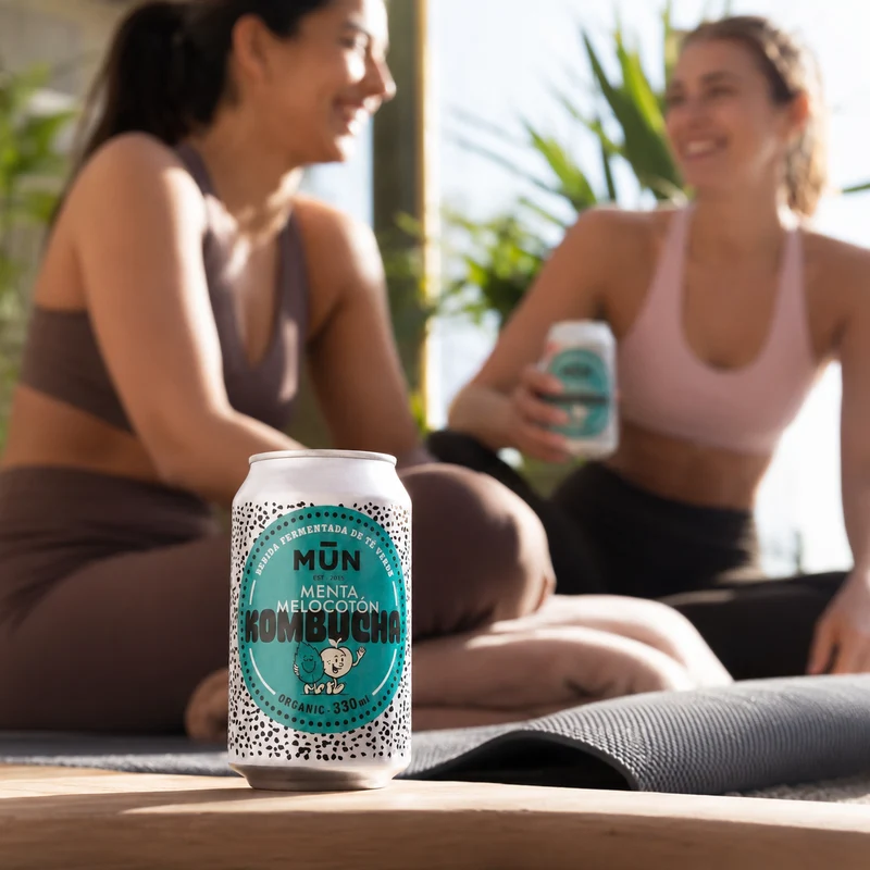 TRY ME MENTA MELOCOTÓN | 4 latas 330 ml