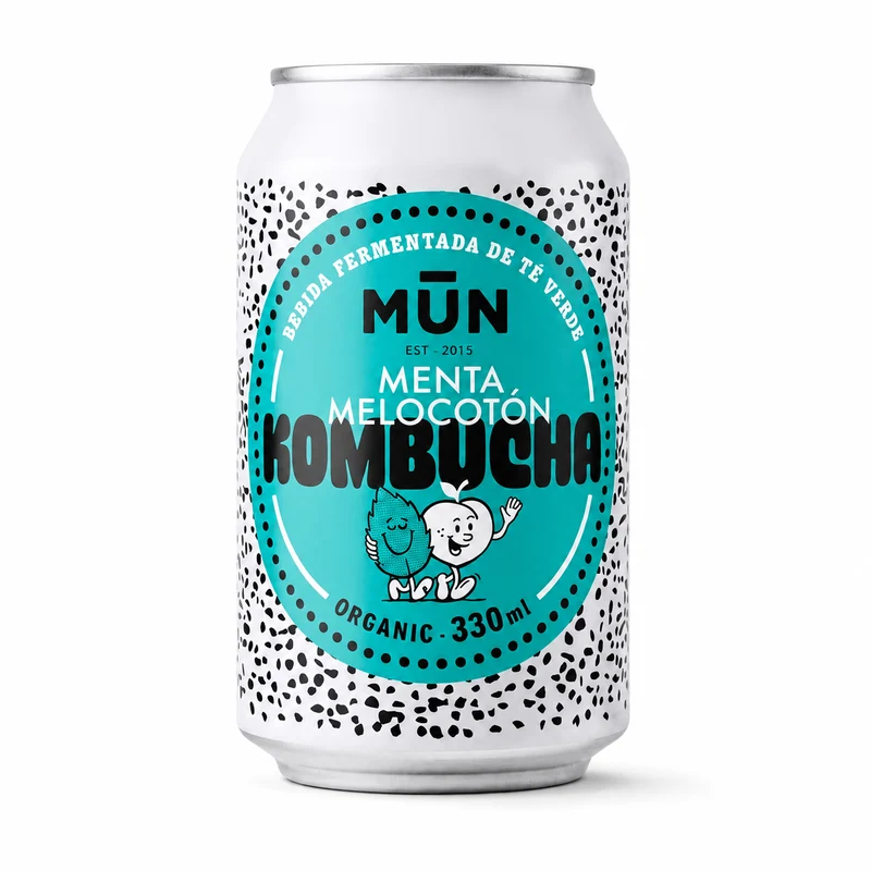 MENTA MELOCOTÓN | 12 latas 330 ml