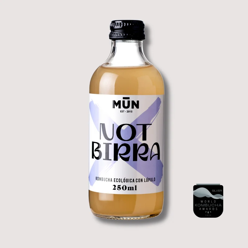 NOT-BIRRA KOMBUCHA| 12 botellas 250 ml
