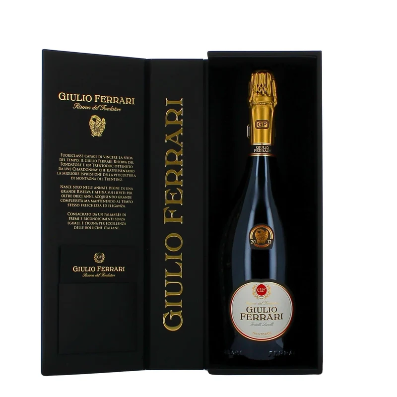 Ferrari Trento DOC Extra Brut Giulio Ferrari Riserva del Fondatore (Cofanetto)