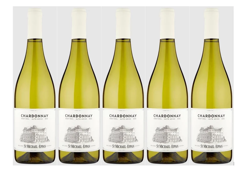 St. MichaelEppan Vino St. Michael Eppan Chardonnay 2023 Confezione da 6 bottiglie San Michele Appiano Alto Adige DOC