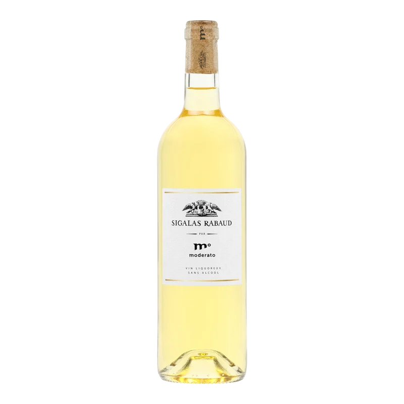 Vin Blanc Liquoreux sans alcool - Moderato x Sigalas Rabaud