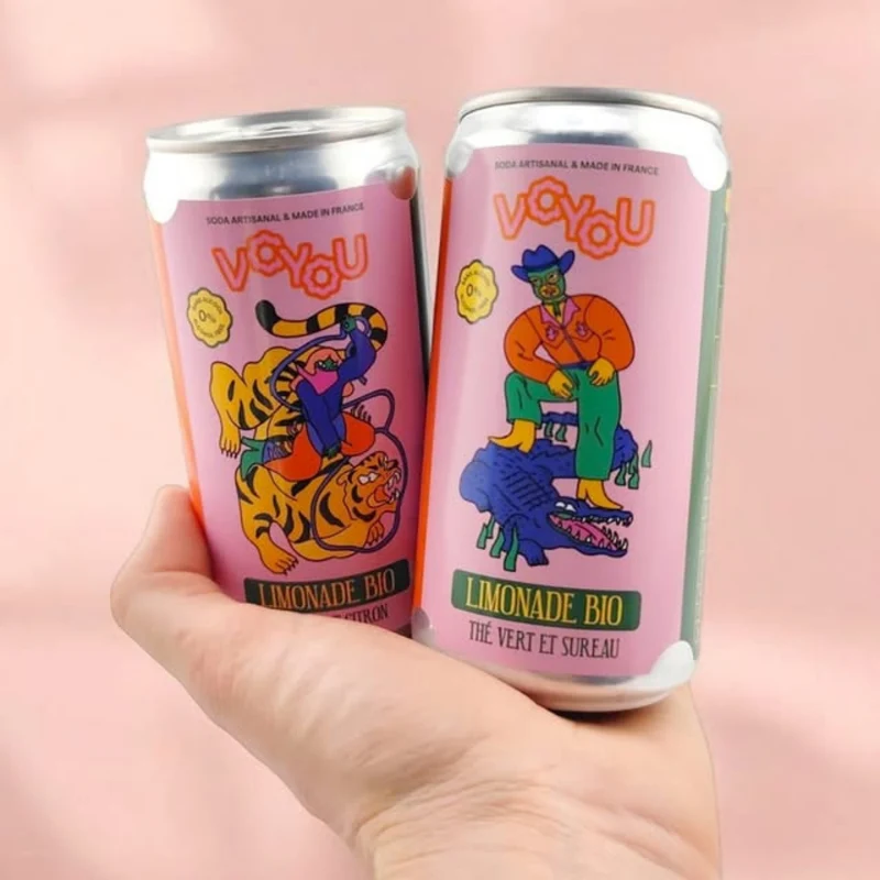 Limonade Menthe/Citron bio - Voyou