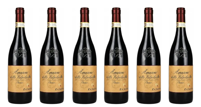 CG94 Zenato Amarone della Valpolicella DOCG Classico, Vino Rosso, 750 ml, Confezione Global Dream da 6 Bottiglie