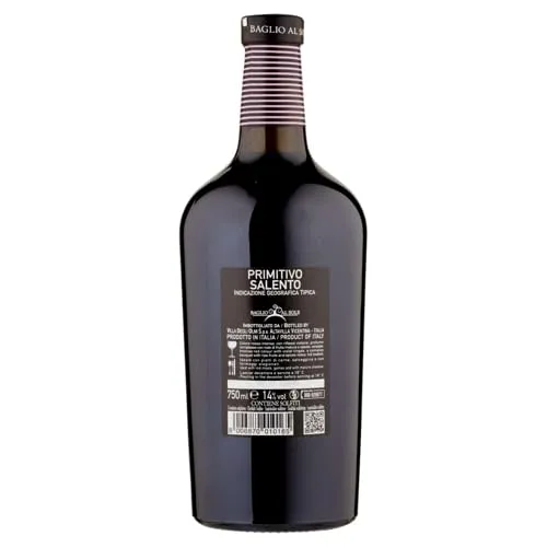 BAGLIO AL SOLE 2 BOTTIGLIE CL.75 PRIMITIVO SALEN.IGT