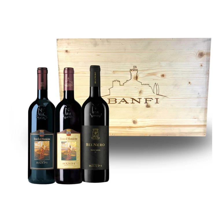 Banfi – Cassetta di Legno 6 Bottiglie