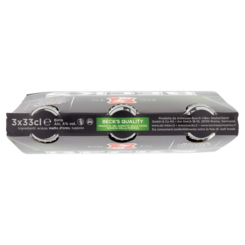 Beck's Birra Bottiglia, 3 x 330ml